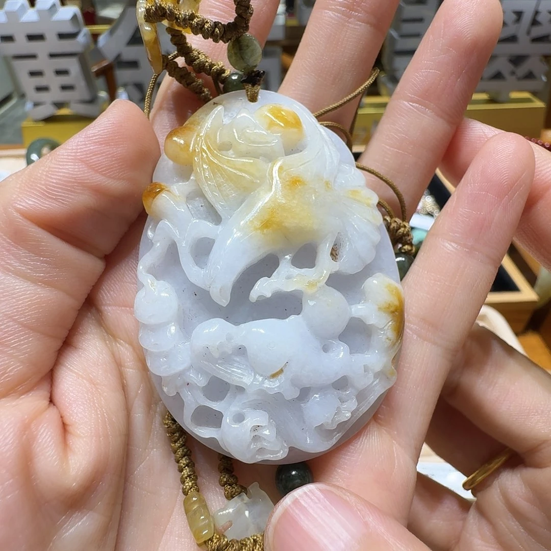 吊坠(不含链)未镶嵌翡翠翡翠吊坠