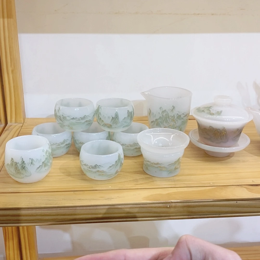 李*荣千里江山套装 不带礼盒 主人杯1