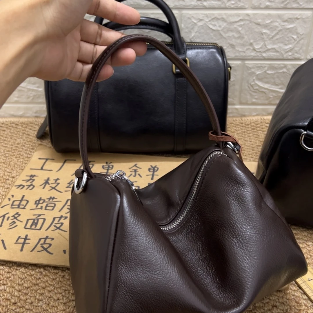 【闪购商品】头层牛皮啡色