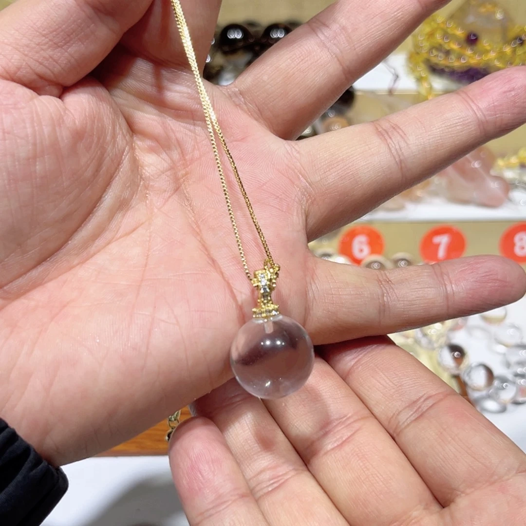 非金属18m金色扣头送金色链子