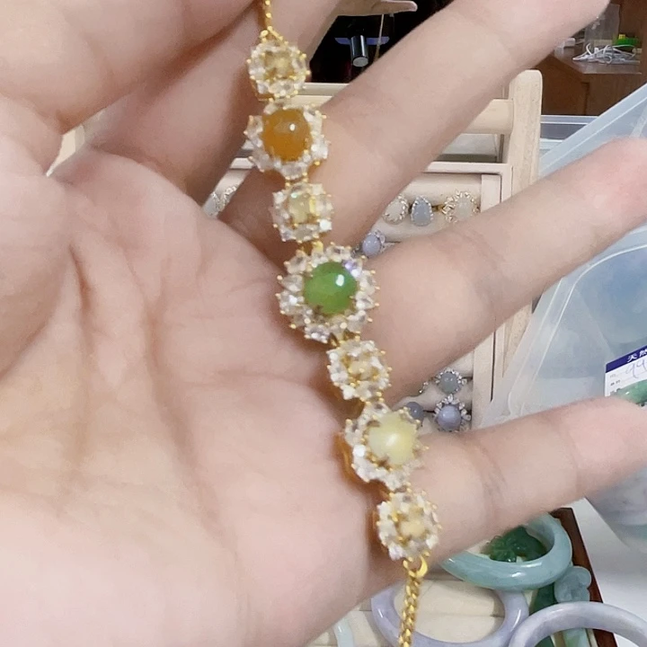 翡翠未镶嵌颈饰天然翡翠