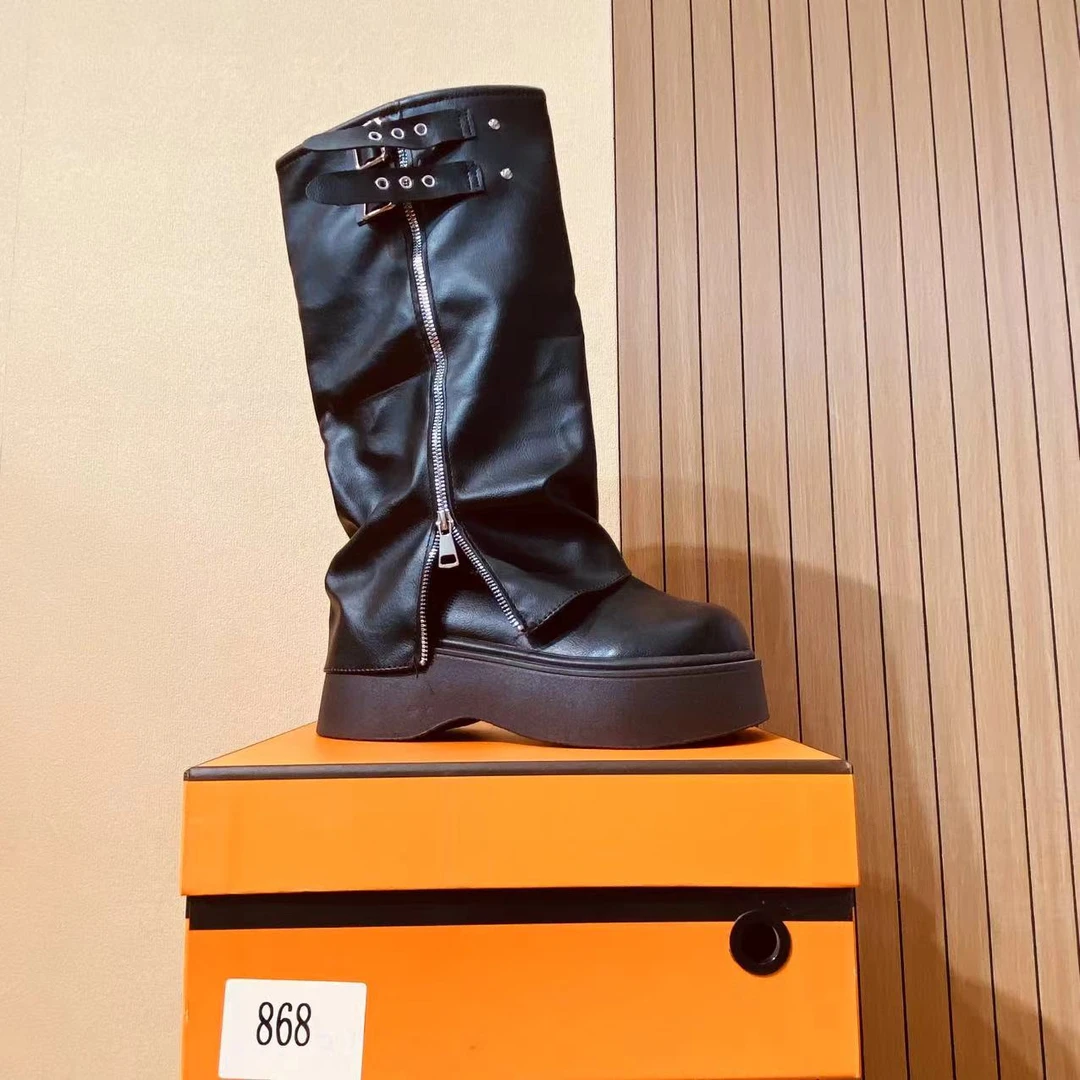 【清仓】2025小个子厚底平增高百搭女鞋868