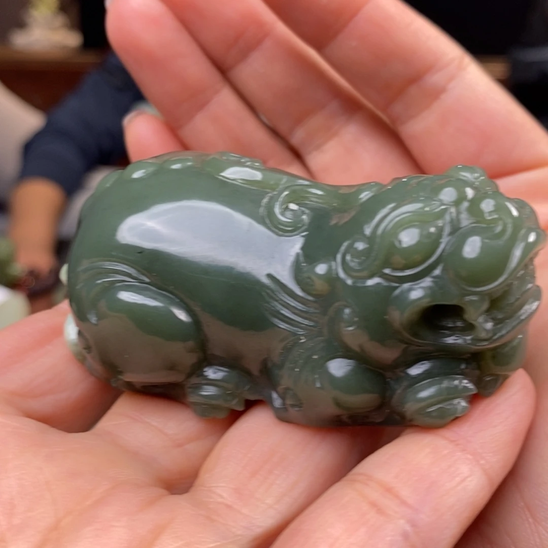阿***9岫岩河磨玉（透闪石质玉）未镶嵌把件