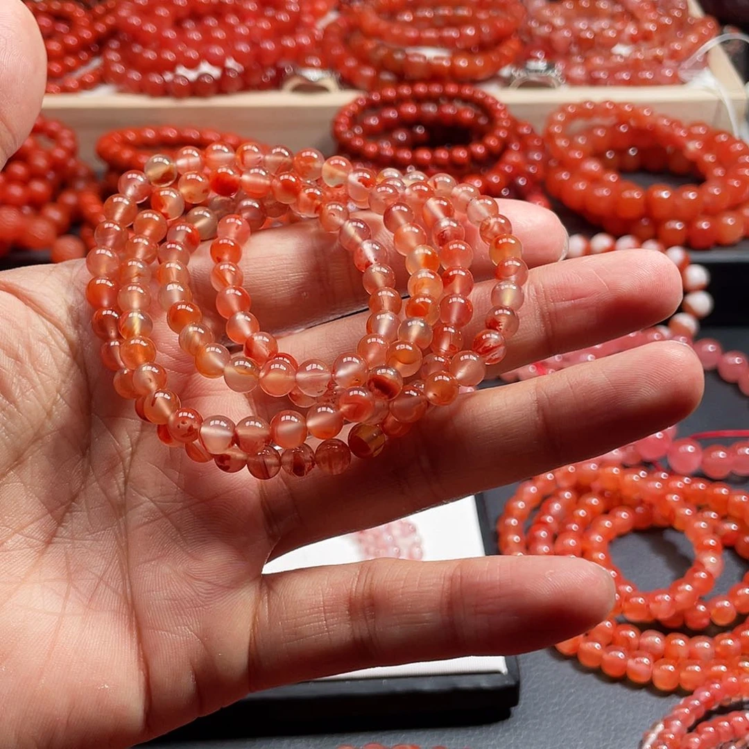 手链未镶嵌南红玛瑙