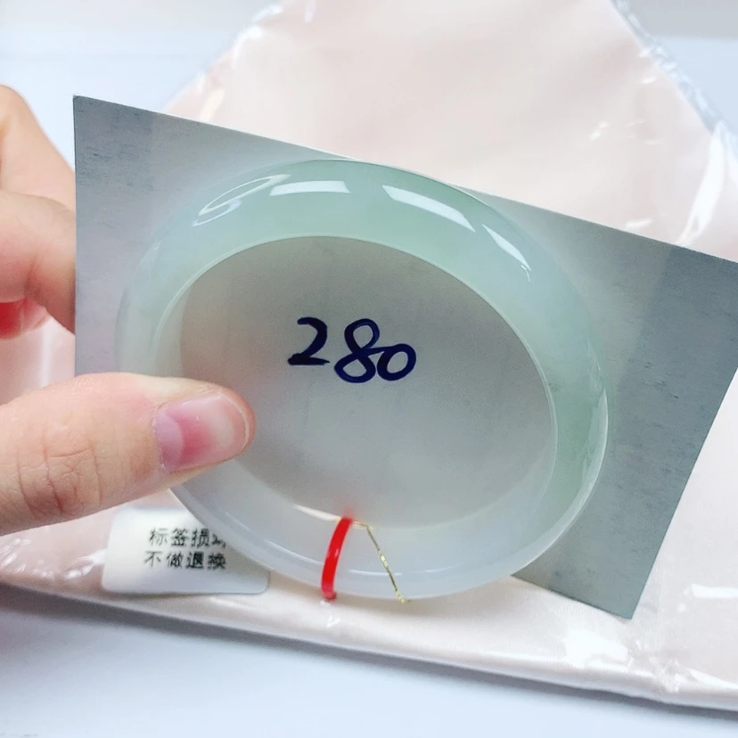 【闪购商品】翡翠手镯未镶嵌缅甸天然a货手镯54+