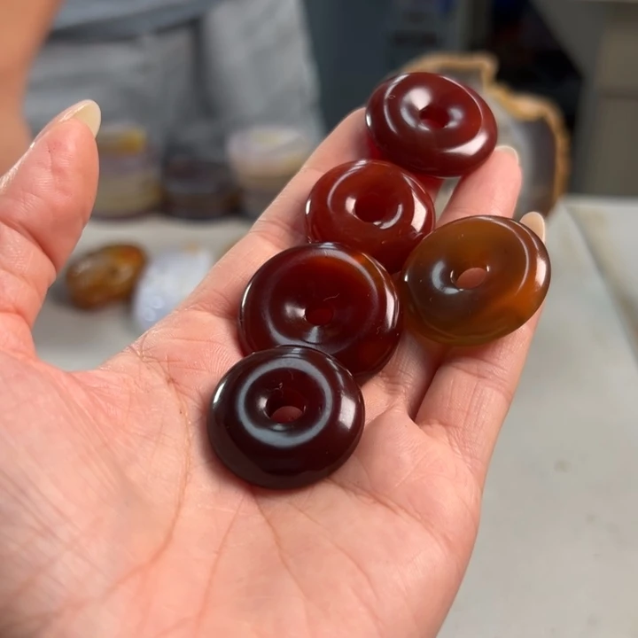 玛瑙/玉髓吊坠(不含链)未镶嵌