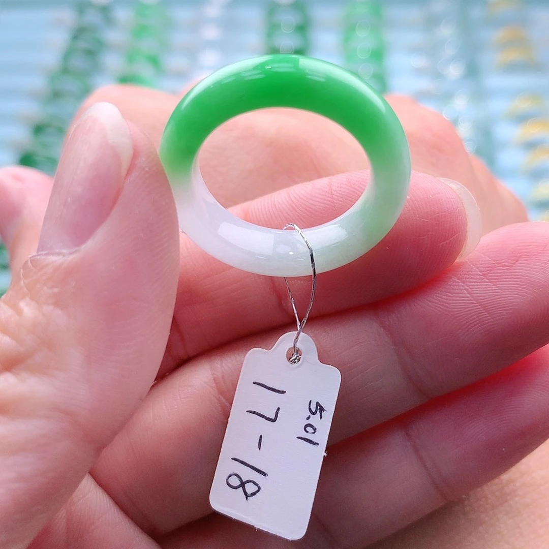 未镶嵌戒指翡翠A货缅甸翡翠