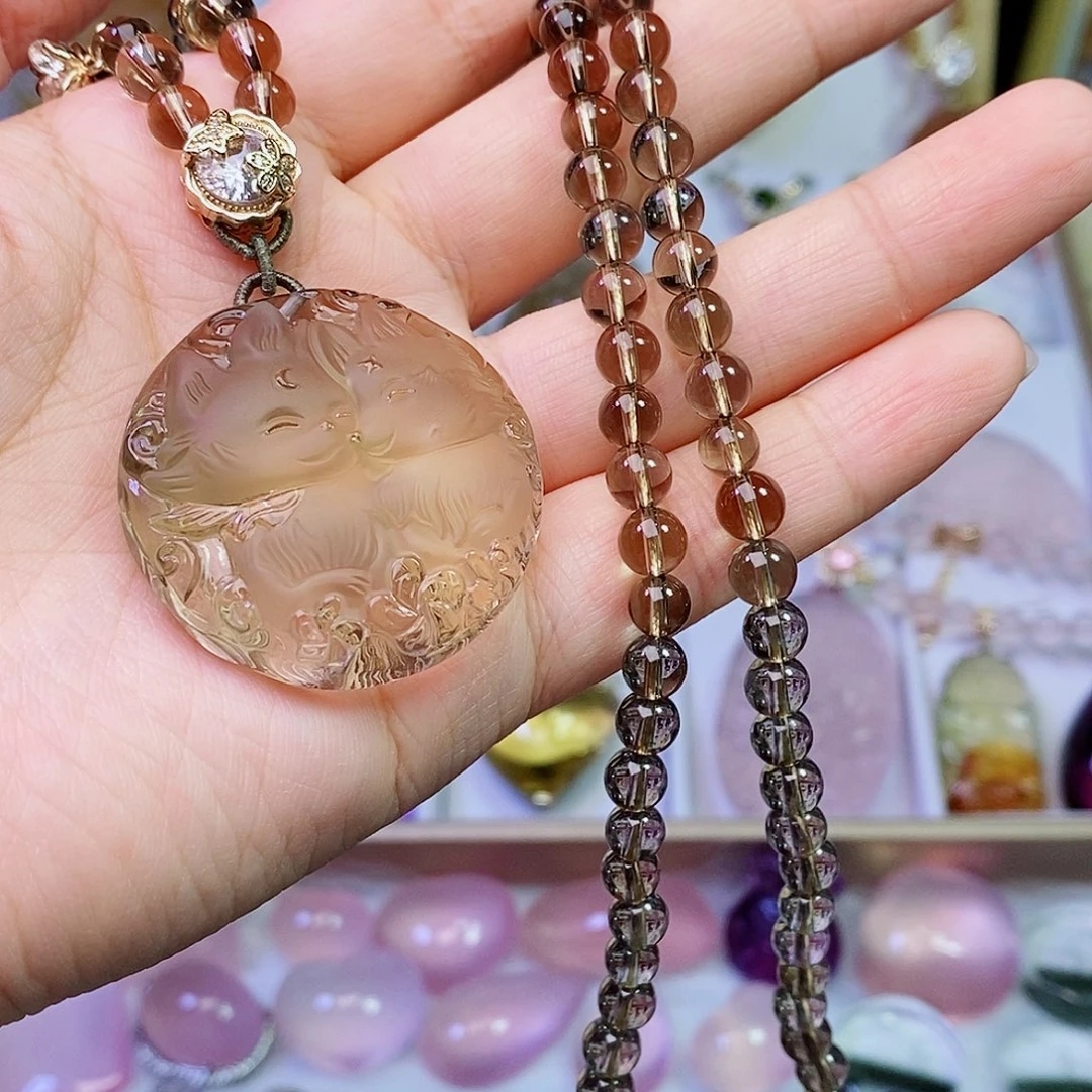 吊坠(赠链)未镶嵌水晶