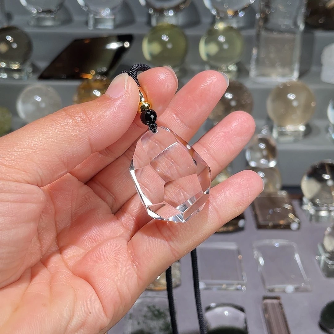 水晶水晶挂件未镶嵌新*