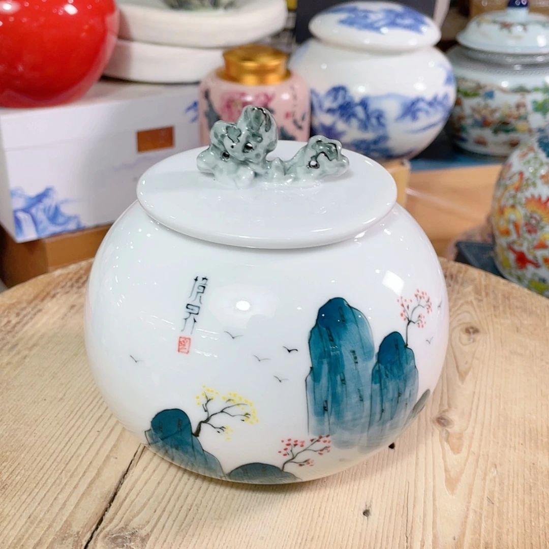【闪购商品】罐陶瓷茶叶罐密封罐
