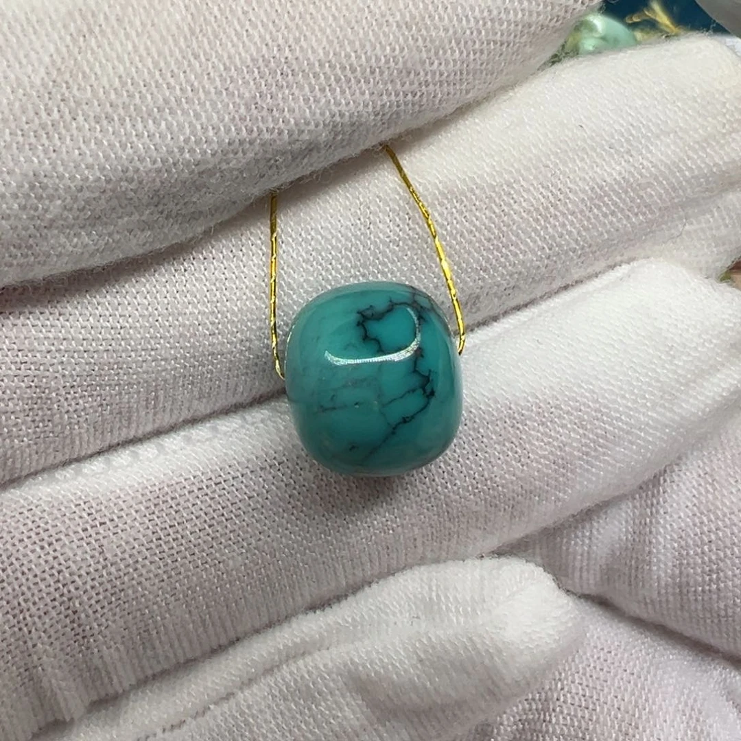 绿松石未镶嵌配饰直径12.1