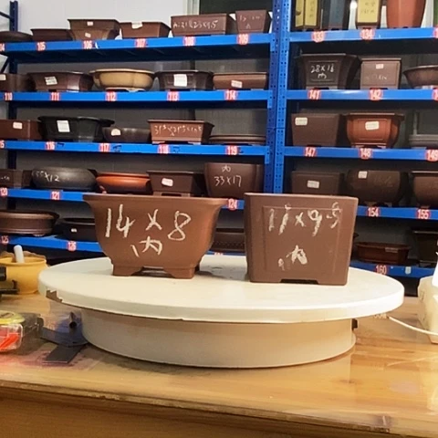紫砂花盆宜兴紫砂工艺品
