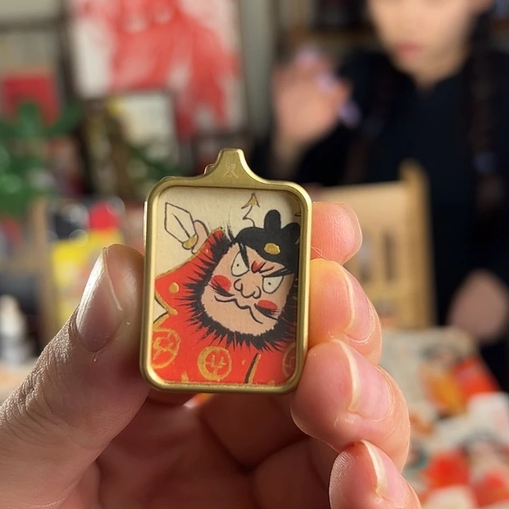 *****纯手绘钟馗文创画