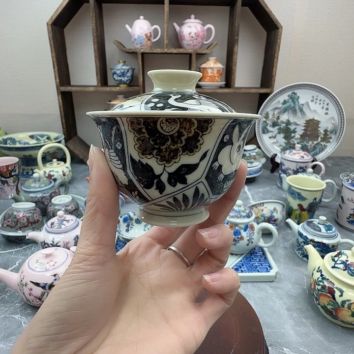 摆件陶专注景德镇567老厂瓷115