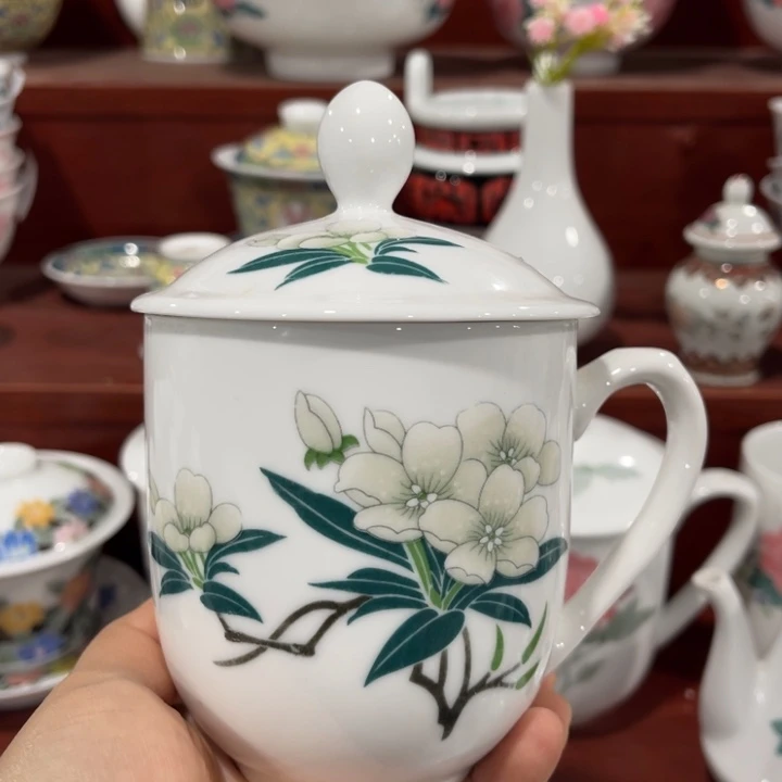 醴陵釉下高温办公杯