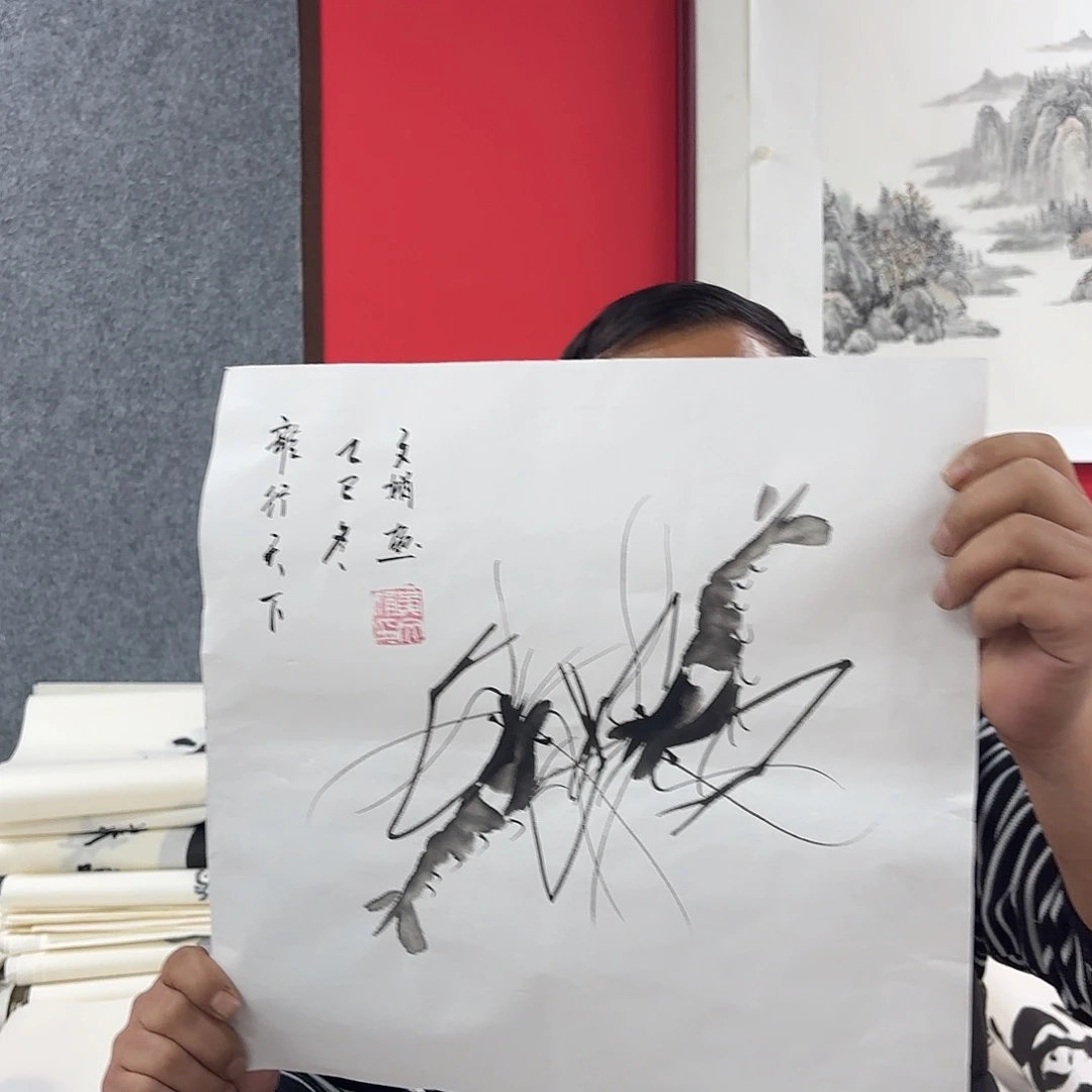 国画国画作品多次在国内外