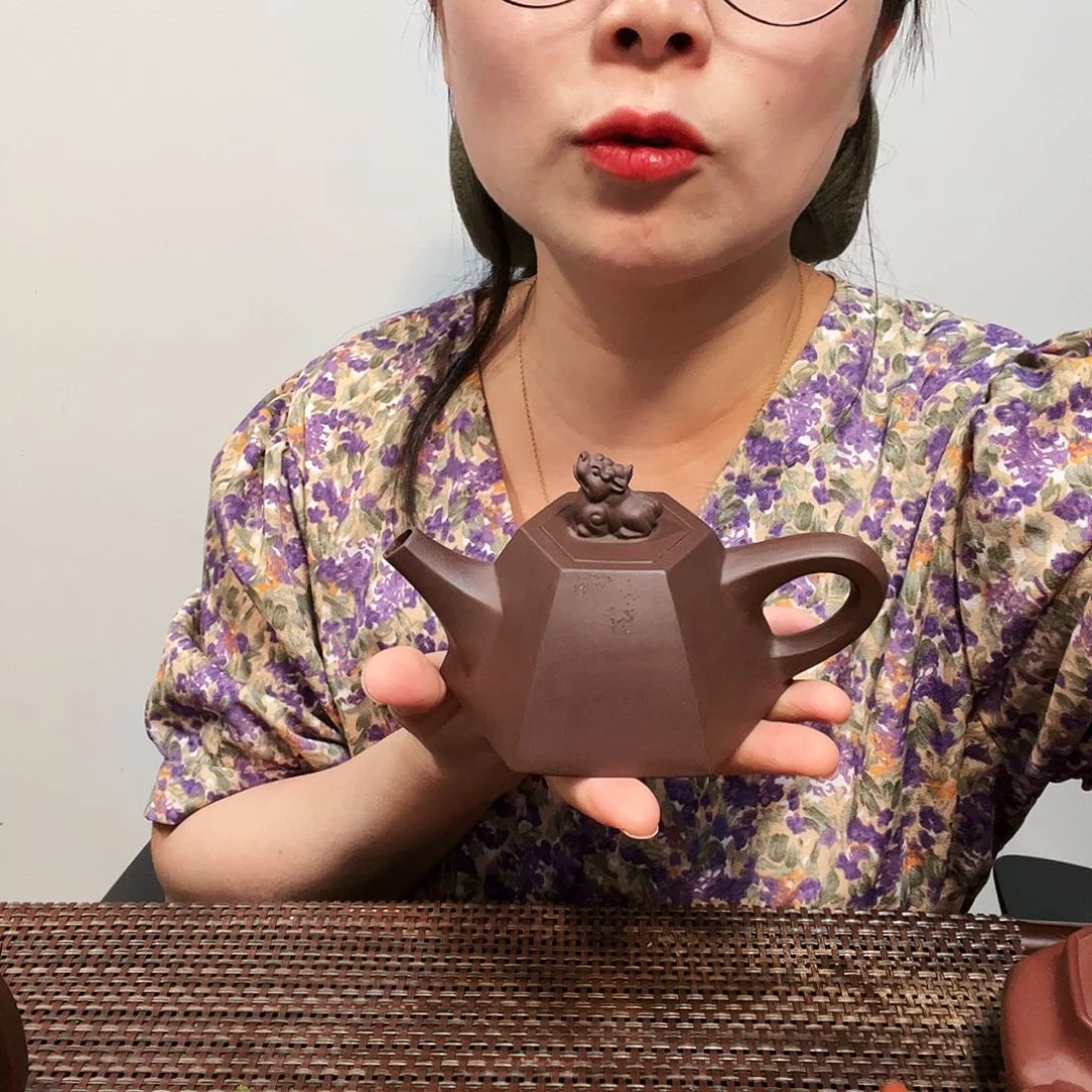 六方紫砂壶名家名作手工制作