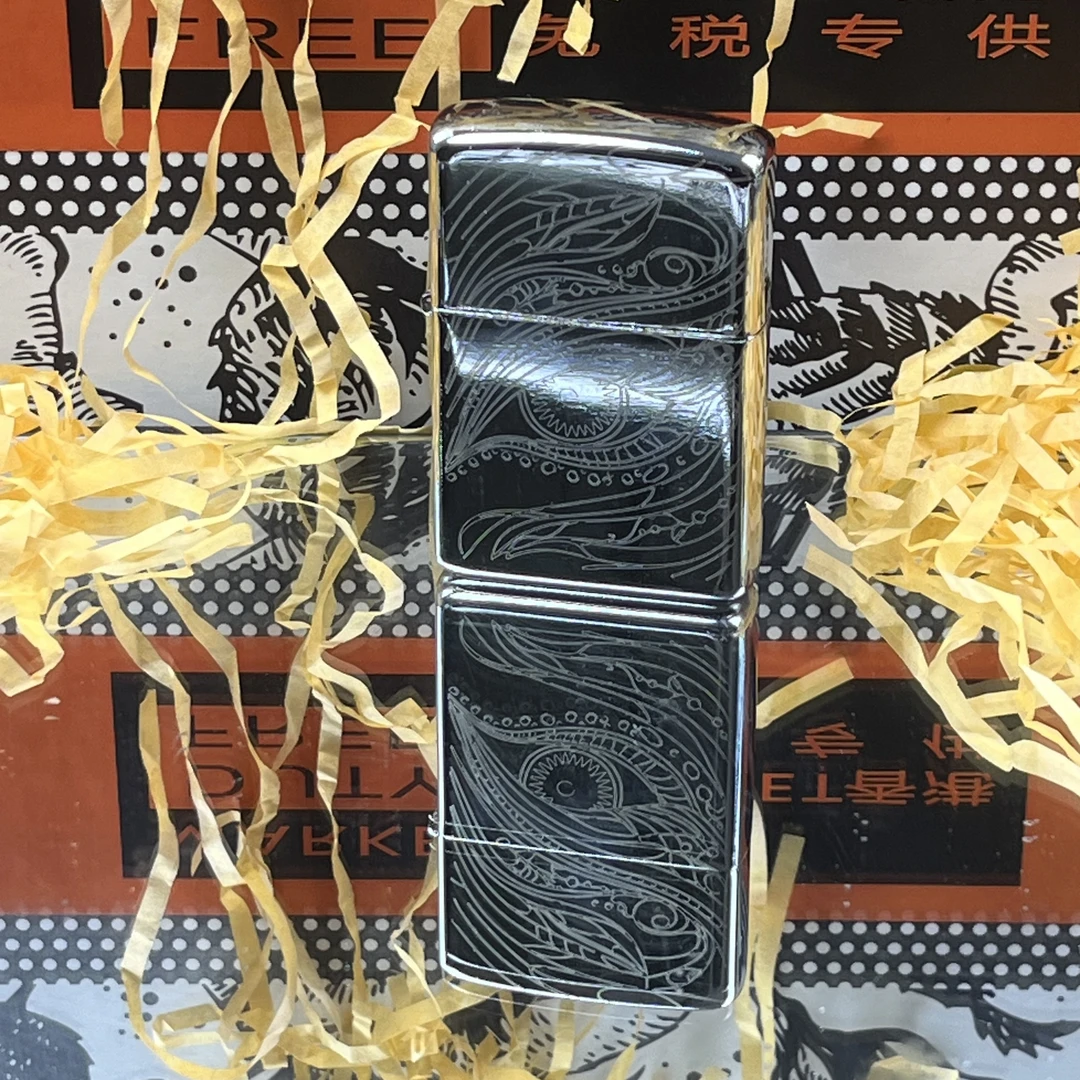 秋水含睛定制防风打火机官方正品适合作为礼物