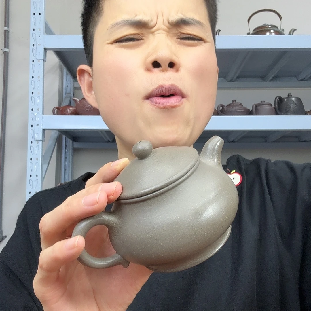 茶壶紫砂民间手艺人全手工制作