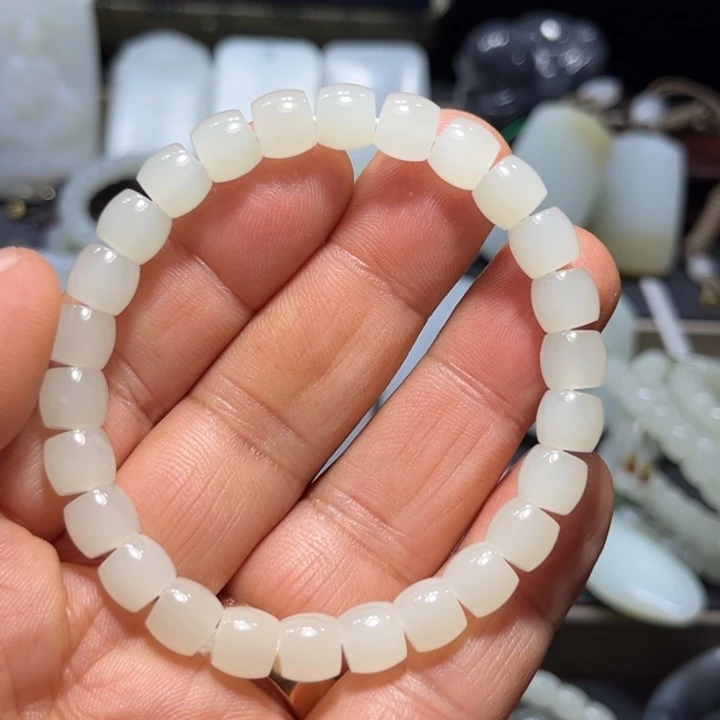 和田玉手链未镶嵌