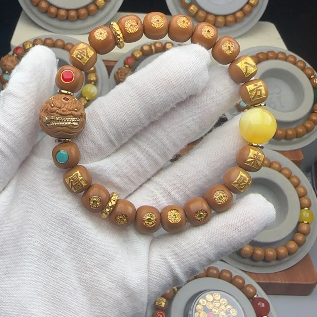 小***）猴头核桃吊坠全品老型猴头手串私人订制满贯特价福利