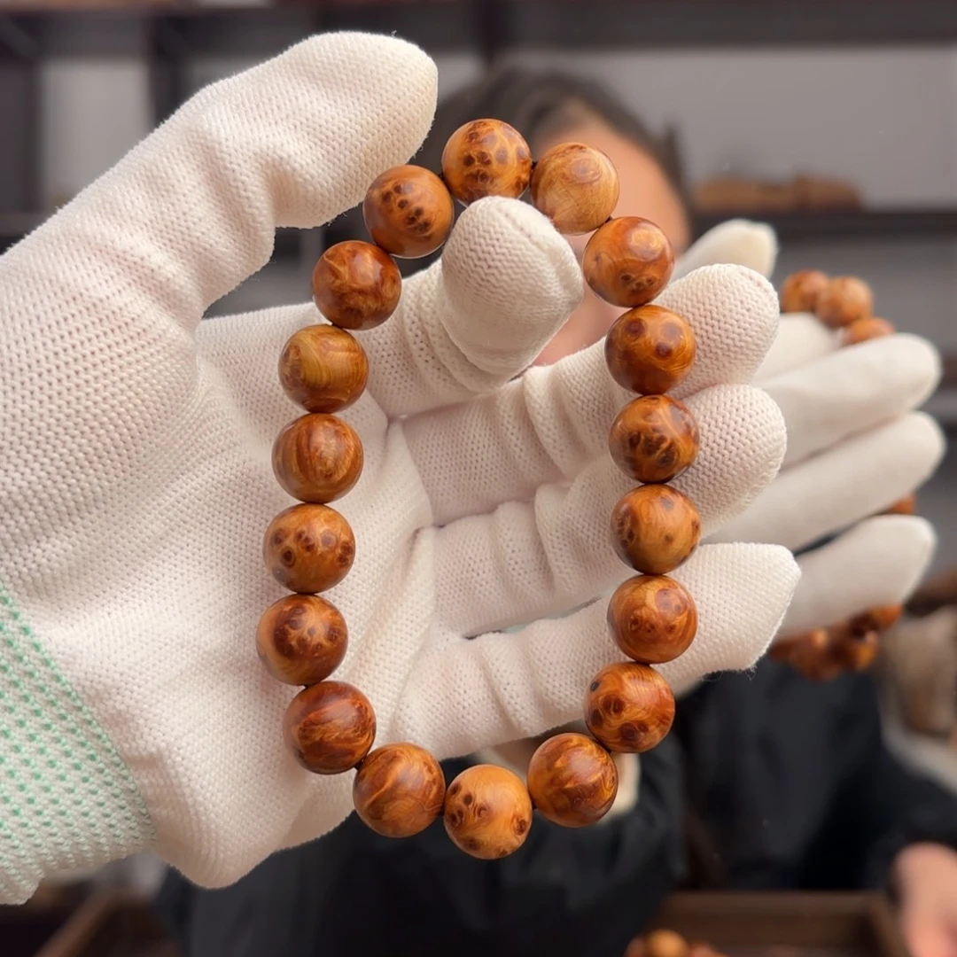 手串/手链柏木（崖柏） 1.2陈化满瘤花薄荷甜瘤包20