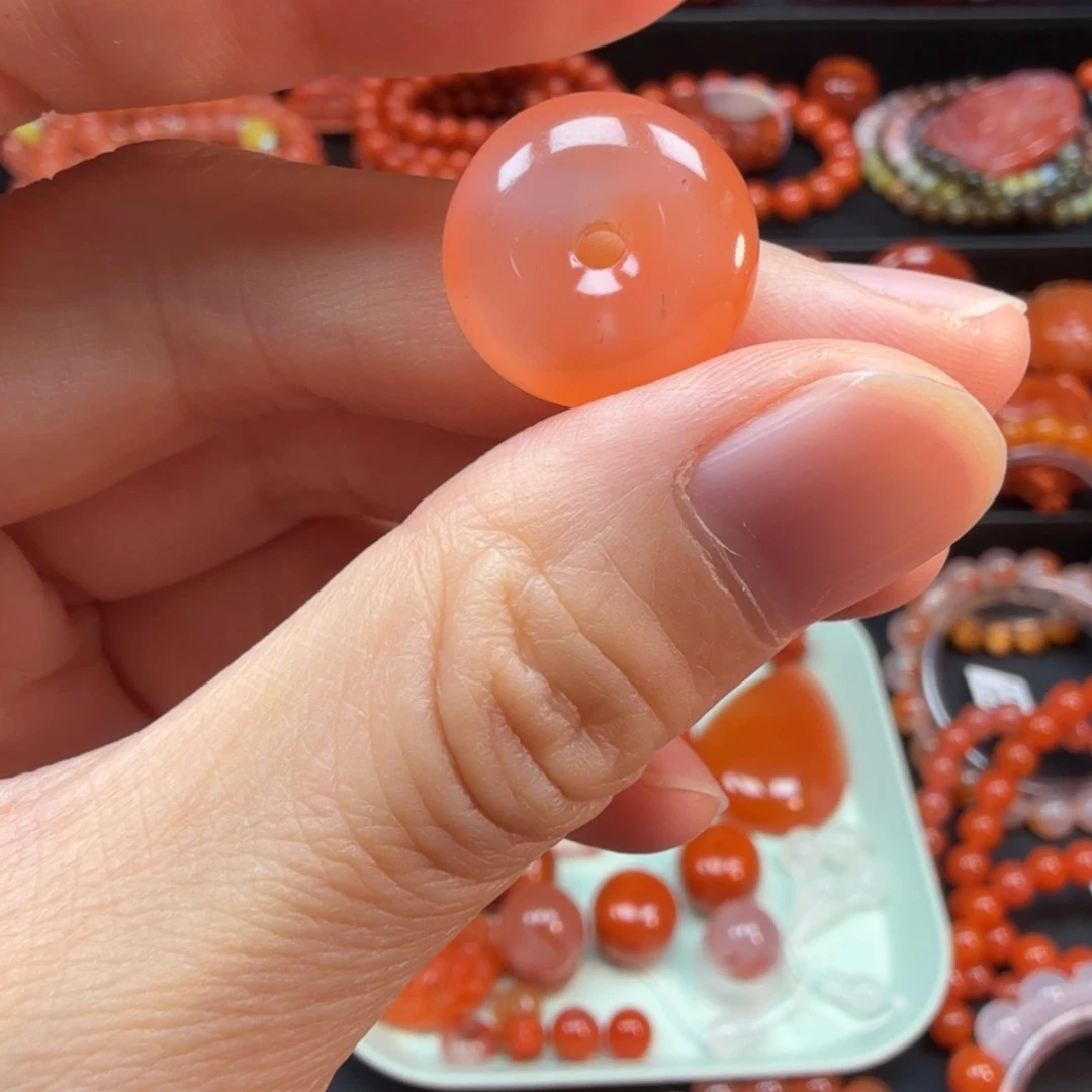 南红玛瑙未镶嵌配饰17x8