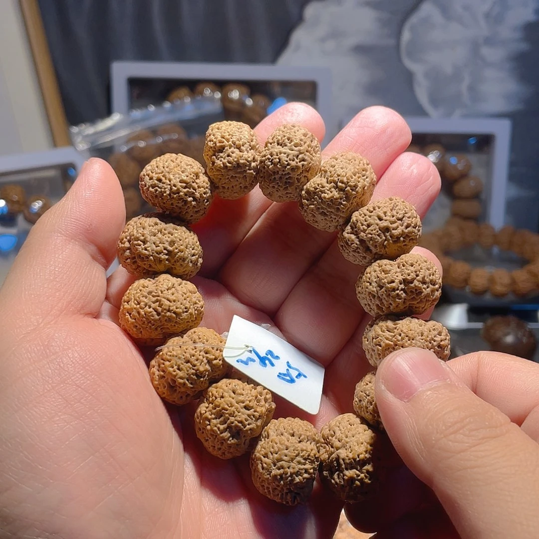 手串金刚菩提23mm夹板菠萝蜜