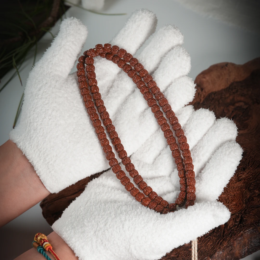 万毛手套短毛小金刚文玩核桃清理保养工具文玩包浆挂瓷