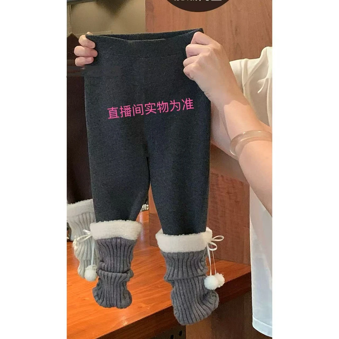 两颗球球（加绒打底裤）