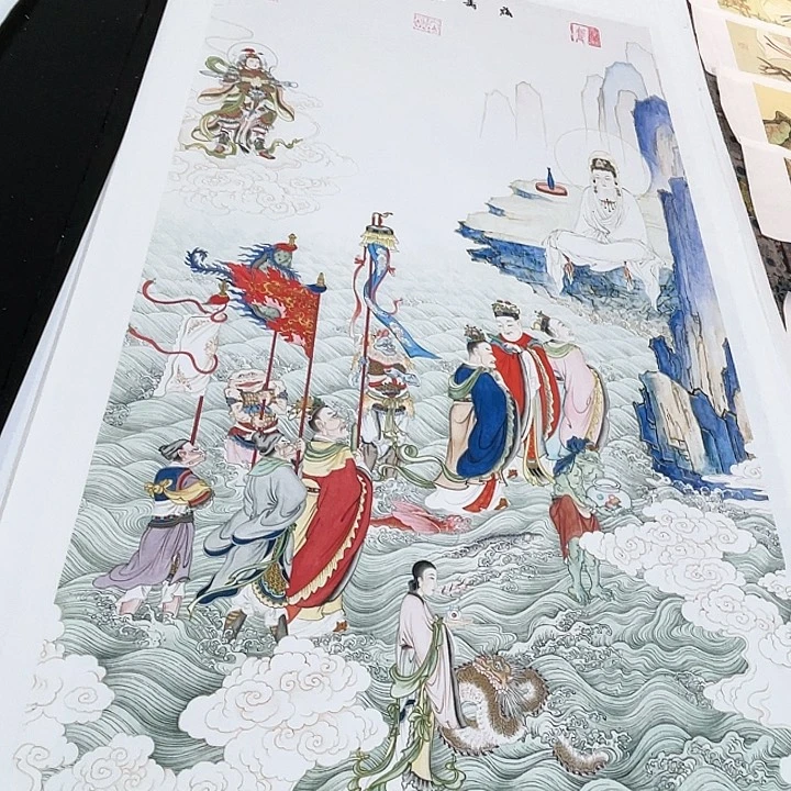 国画书画金石传拓描金拓染