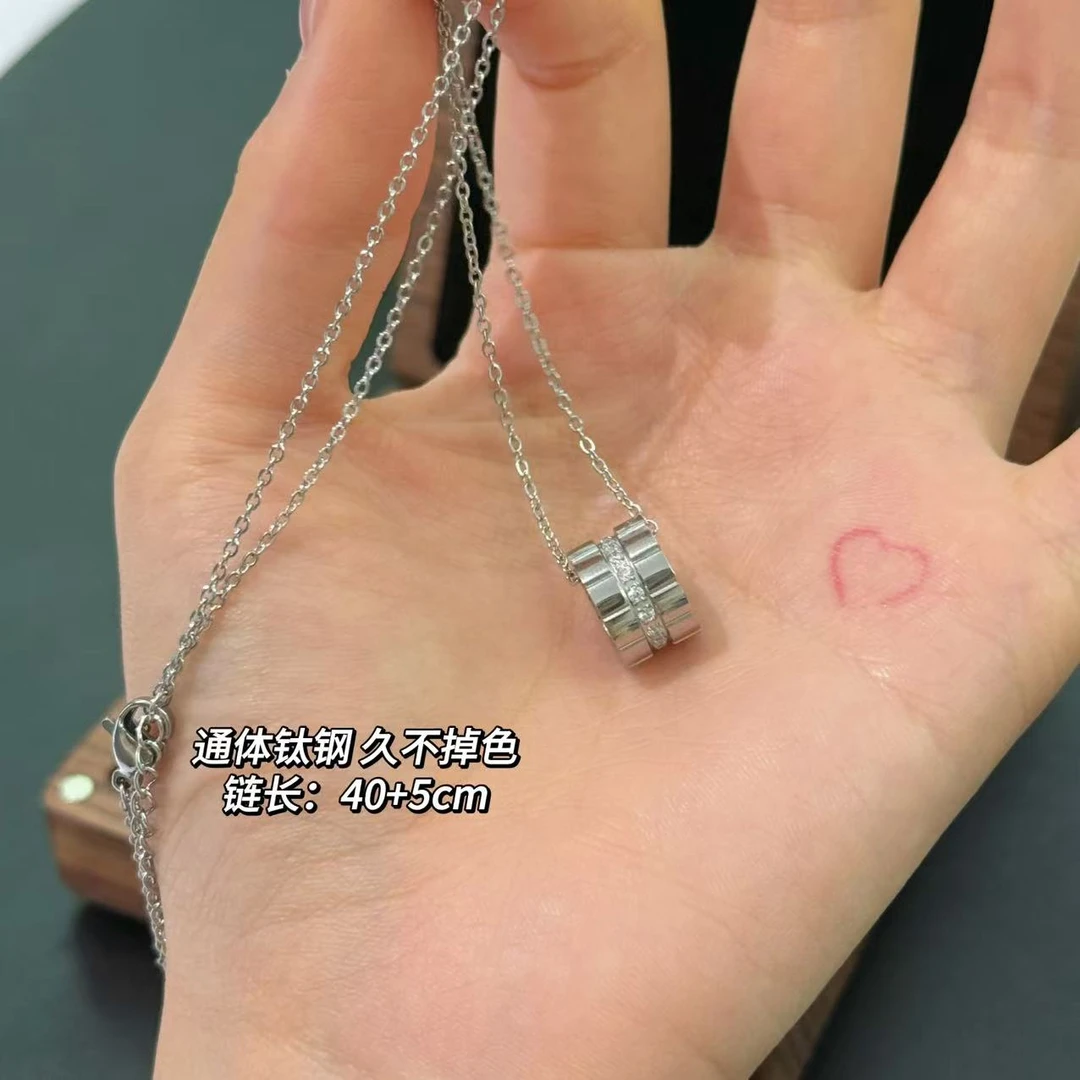 钛钢项链 BIBI【银色蛮腰】项链BB074