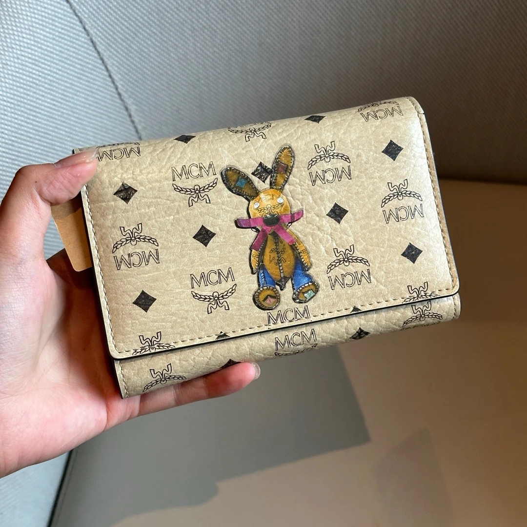 95新 MCM MCM 钱包小woc好成色
