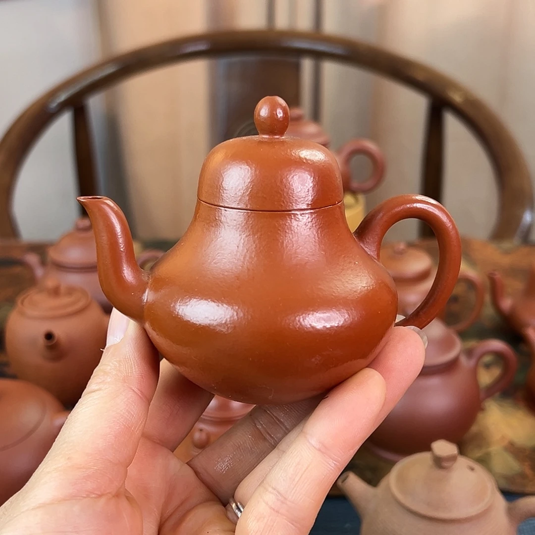 紫砂茶壶精品 思亭 朱泥 120cc