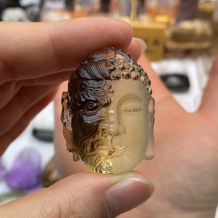 水晶颈饰未镶嵌任*定制