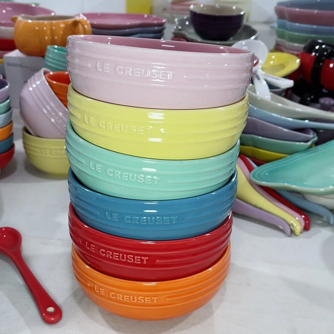 瓷片微瑕陶瓷餐具家用 六个精品5寸