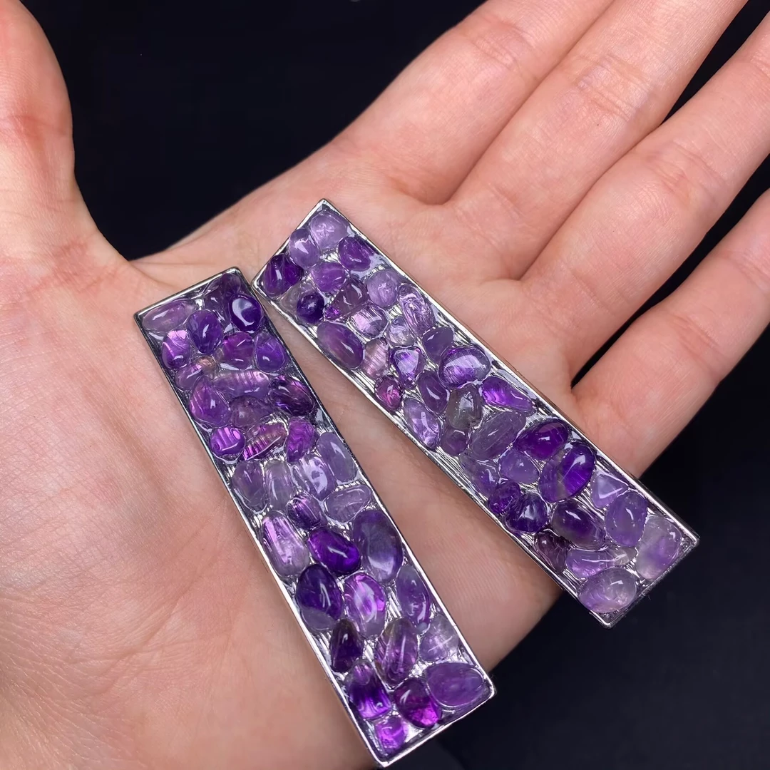 g37 紫水晶发卡多样性发一