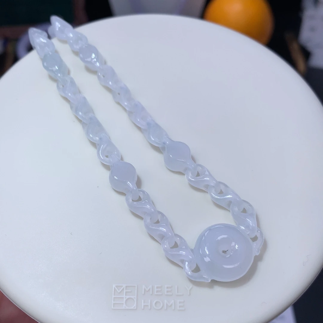 翡翠未镶嵌颈饰48小时鉴赏期退货不扣服务费
