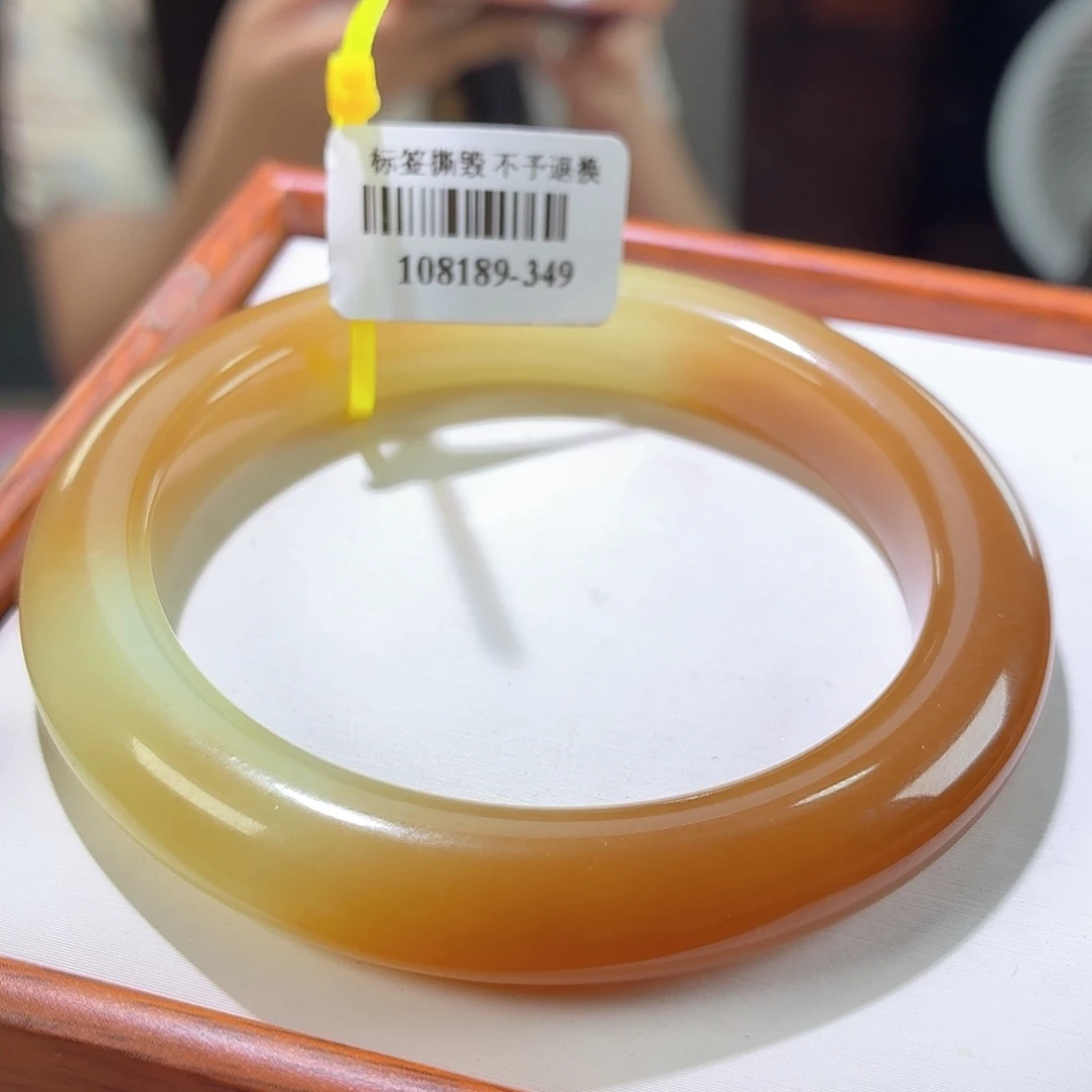 和田玉手镯未镶嵌33   54/55