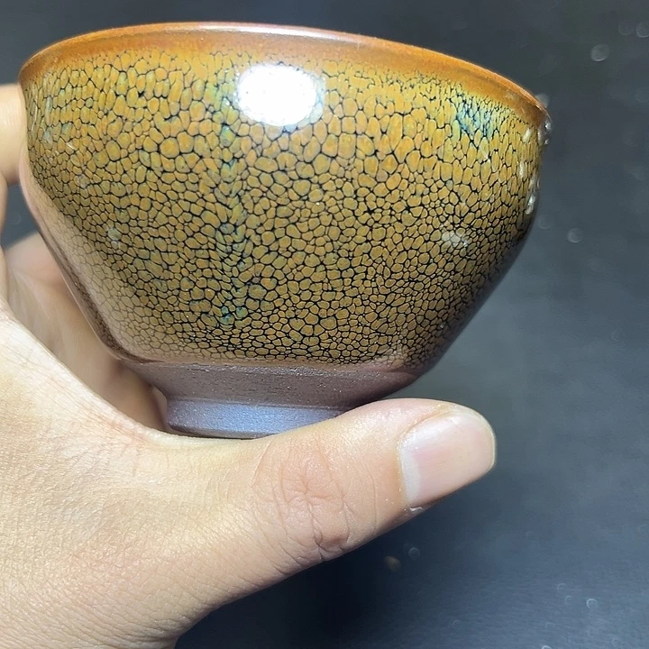 茶盏建盏鹧鸪斑9.3口径