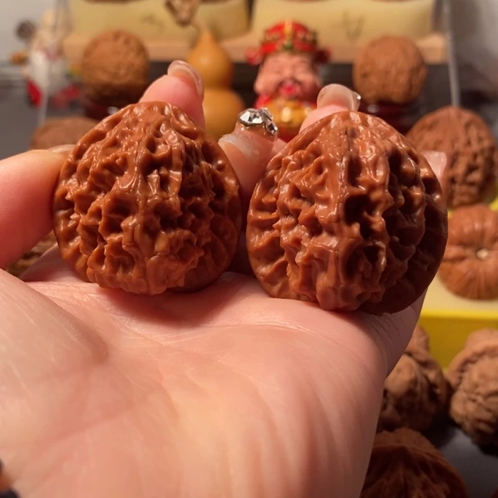 文玩核桃吊坠38龙鳞纹福利