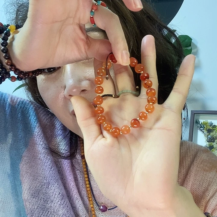 铁合金石英石手链项链手链