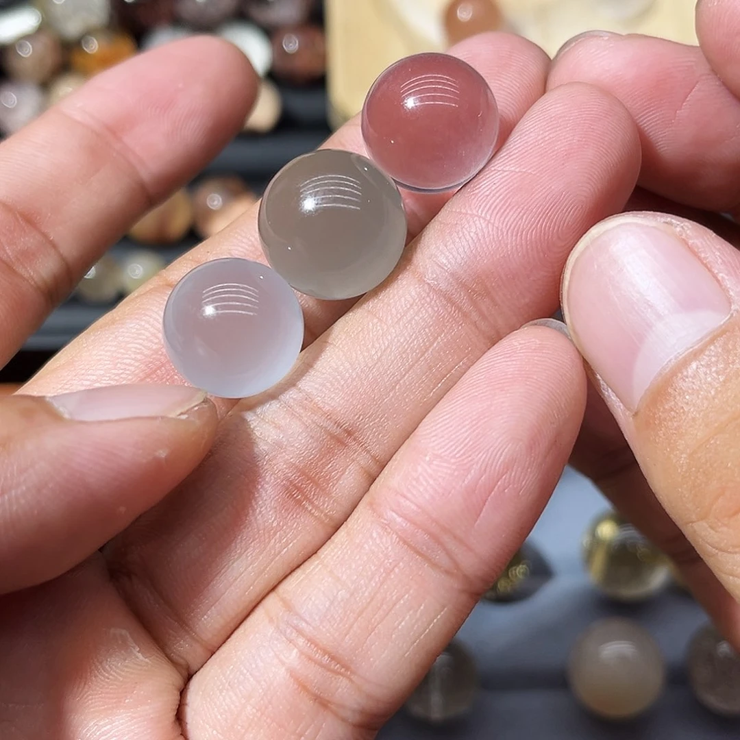 未镶嵌颈饰水晶15mm兔毛