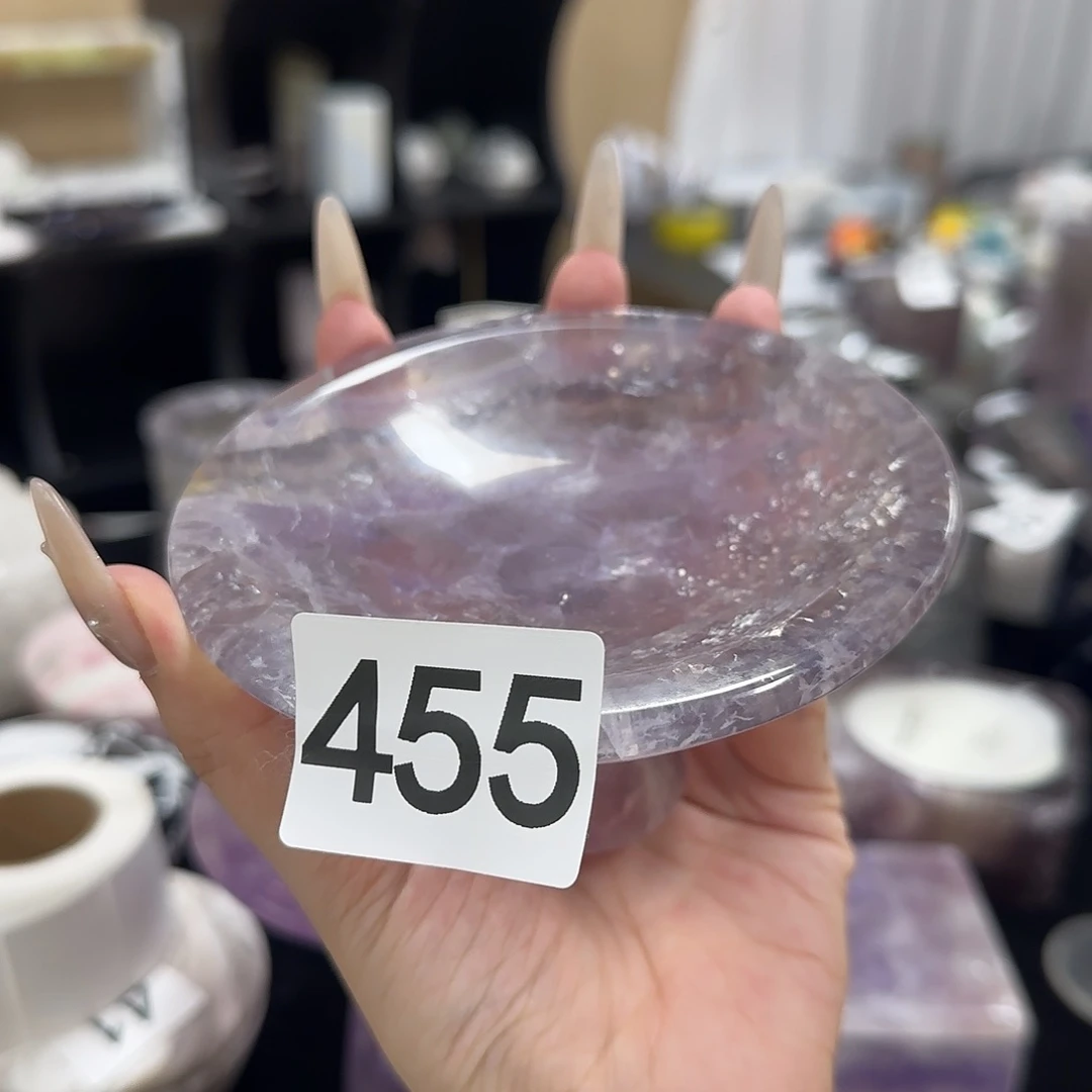 老****娇紫莹石小盏慕斯杯455