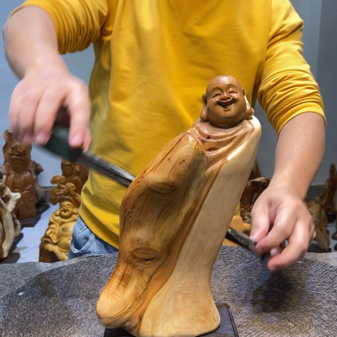 柏木（崖柏）太行崖柏根雕摆件