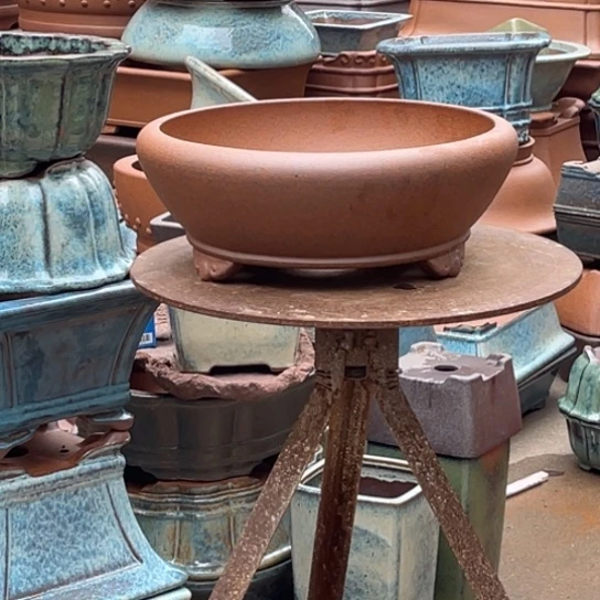 紫砂花盆雨****高温处理