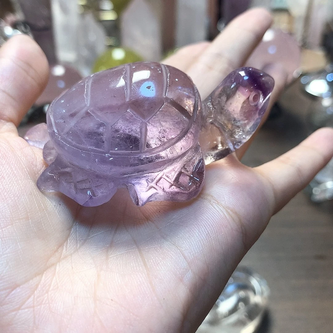 紫晶珠宝半成品未镶嵌嘀**咕