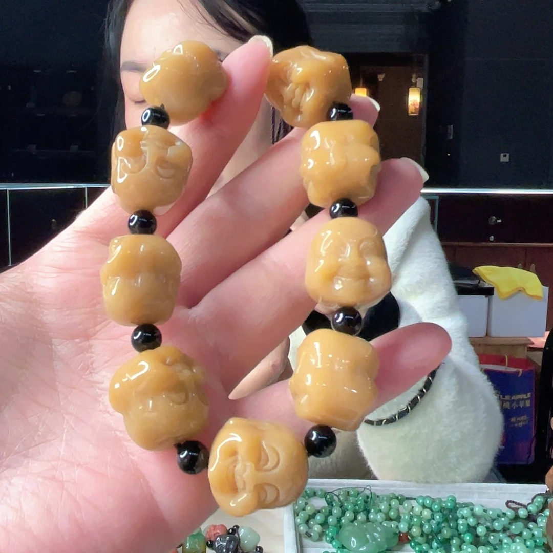 密玉（石英质玉）未镶嵌颈饰