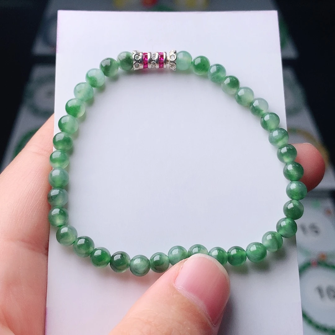 翡翠未镶嵌手链翡翠