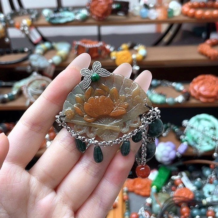 秋***雨未镶嵌手链翡翠饰品
